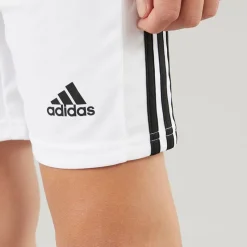 Online Junior Squadra 21 Shorts Hvid/​Sort Tøj|Shorts