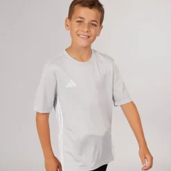 Discount Junior Tabela 23 T-shirt Light Grey/Hvid Tøj|Tøj