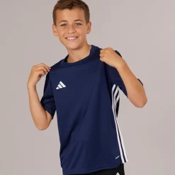 Outlet Junior Tabela 23 T Shirt Navy/​Hvid Tøj|Tøj