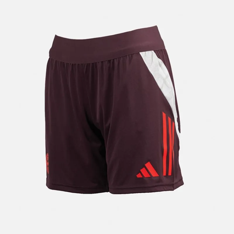 Outlet Kvinder FCB FC Bayern München træningsshorts Shadow Maroon/Rød Dame Træning|Shorts·Alt Shorts