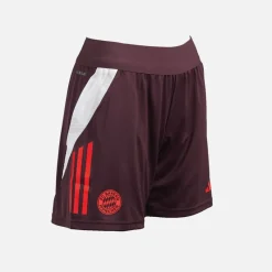 Outlet Kvinder FCB FC Bayern München træningsshorts Shadow Maroon/Rød Dame Træning|Shorts·Alt Shorts