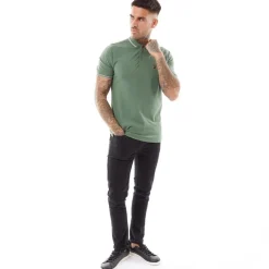 New Herre Texas Tip Polo Skjorte Myrtle/Hvid T-Shirts, Poloer Og Skjorter·Poloer