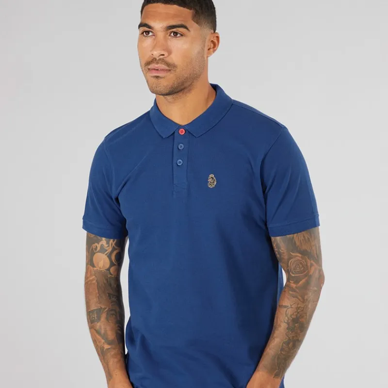 Hot Herre Williams Polo T-shirt Lazuli Blue T-Shirts, Poloer Og Skjorter·Poloer