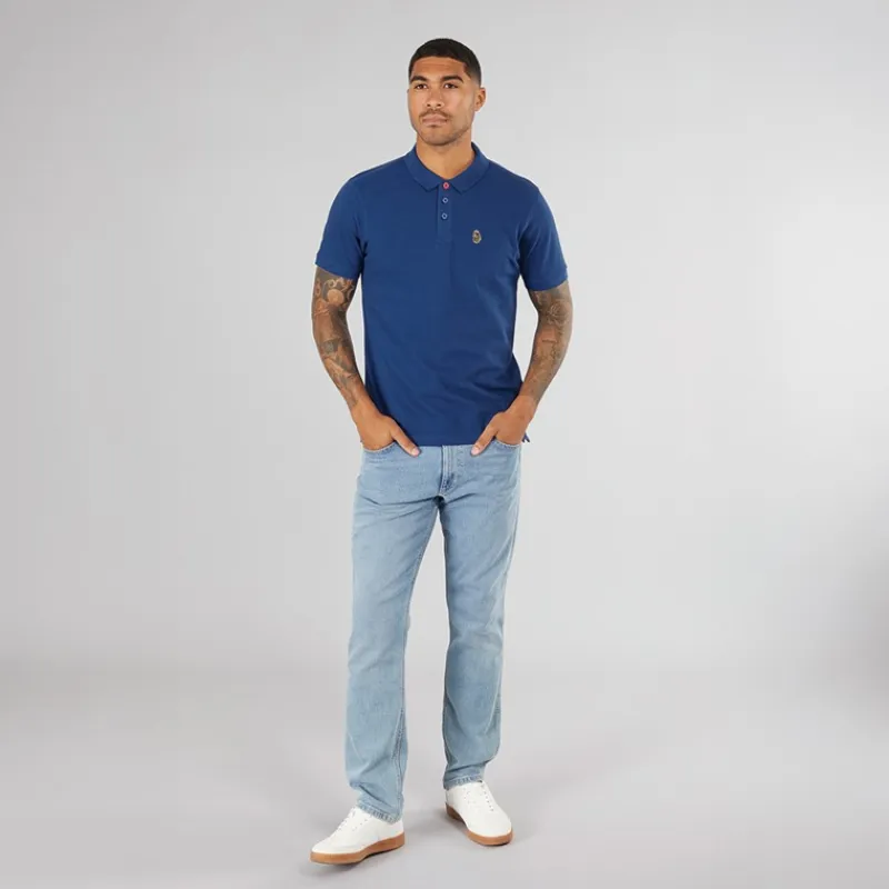 Hot Herre Williams Polo T-shirt Lazuli Blue T-Shirts, Poloer Og Skjorter·Poloer