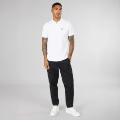 Clearance Herre Williams Polo T-shirt White B T-Shirts, Poloer Og Skjorter·Poloer