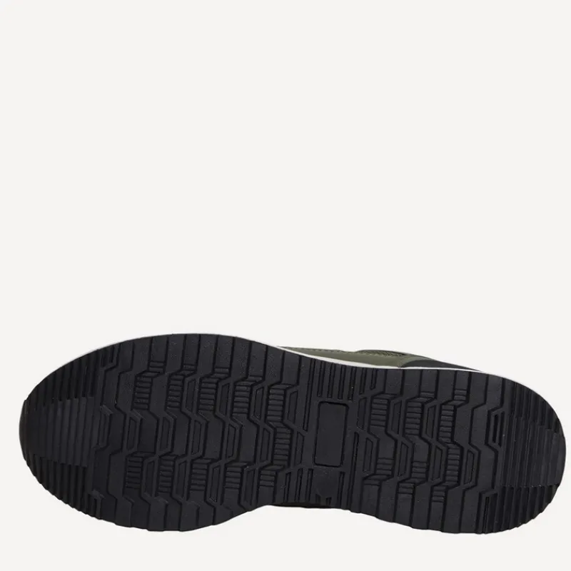 Outlet Mænd Fowler Sneakers Khaki/Sort Sneakers|Sneakers