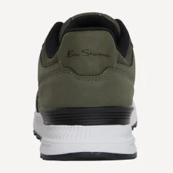 Outlet Mænd Fowler Sneakers Khaki/Sort Sneakers|Sneakers