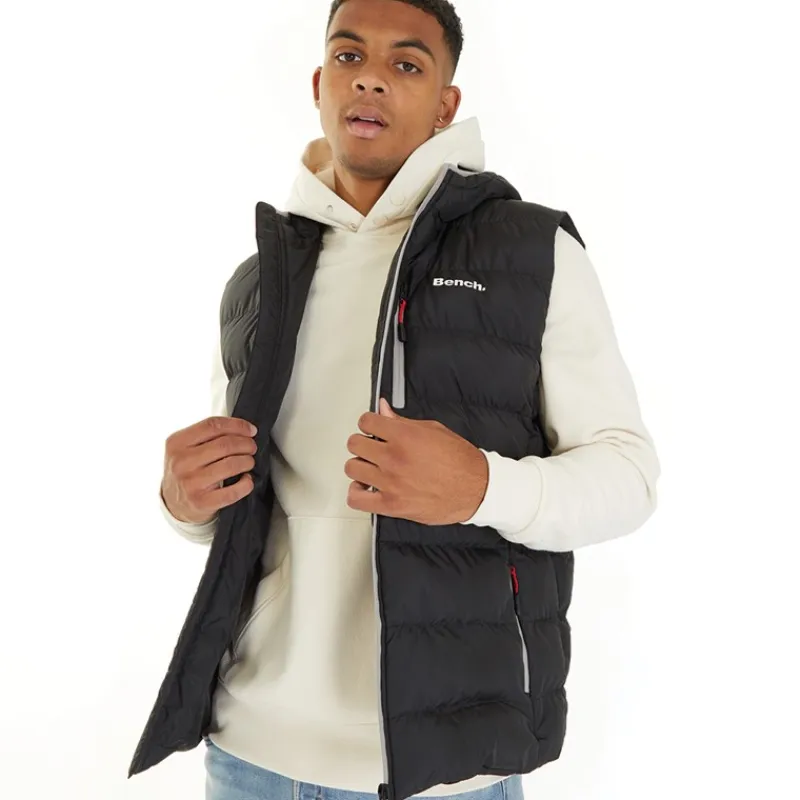 Clearance Mænd Galban Hættepuffer Vest Jakker Og Frakker·Gilet Vest|Jakker Og Frakker·Jakker Og Frakker