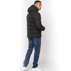 Discount Mænd Kampnew Prægning Placket Jakke Sort Jakker Og Frakker·Jakker Og Frakker