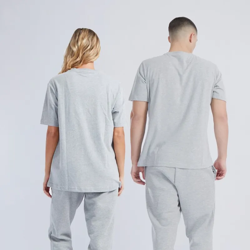 Discount NB Life I Balance Oversized T-shirt Grå Melange Dame Overdele|Overdele·T-Shirts