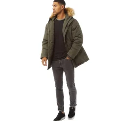 Outlet Parka til Herre 4 Khaki Jakker Og Frakker·Jakker Og Frakker