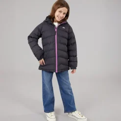 New Piger Amira Waterproof Padded Præstation/Teknisk Grå Jakker Og Frakker