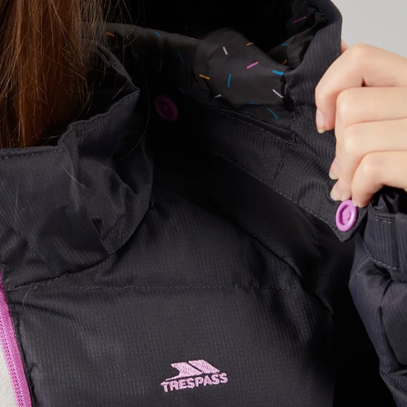 New Piger Amira Waterproof Padded Præstation/Teknisk Grå Jakker Og Frakker