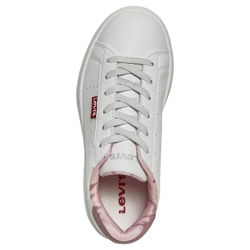 Outlet Piger Avenue Sneakers Hvid/Rosa/Camouflage 3821 Sneakers|Sneakers