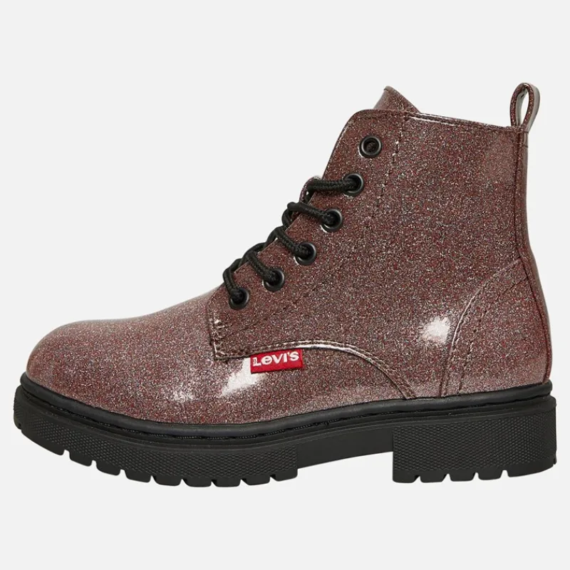 Hot Piger Cathrine Støvler Pink Glitter 3470 Støvler|Støvler