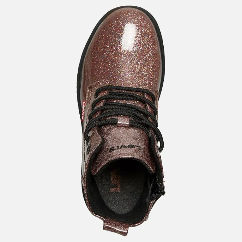 Hot Piger Cathrine Støvler Pink Glitter 3470 Støvler|Støvler
