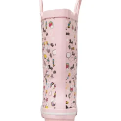 Sale Piger Childrens Starryton Unicorn Printed Wellington Gummistøvler Lyserød Støvler|Støvler