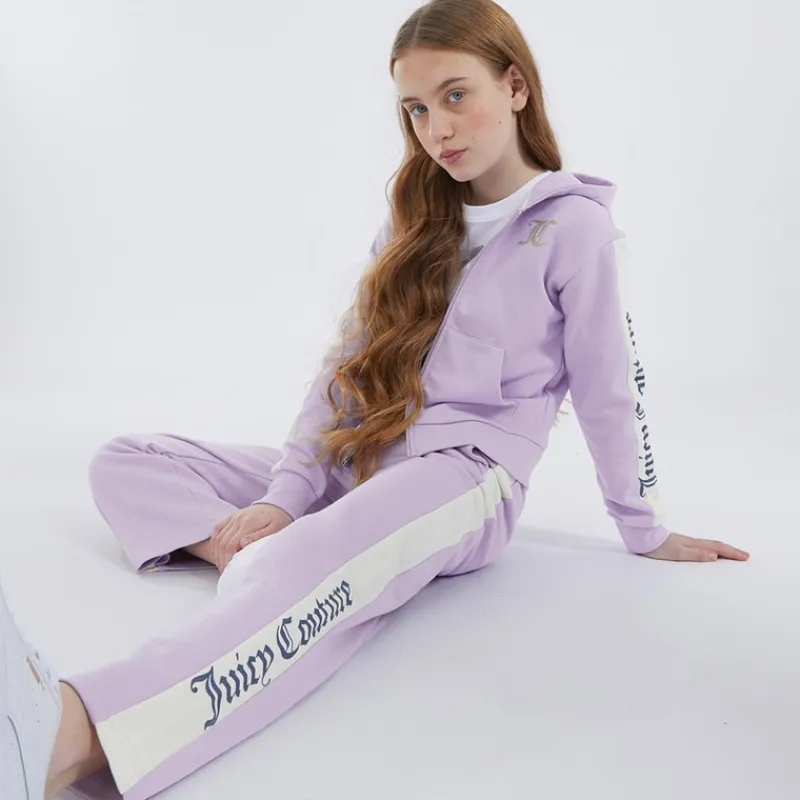 Sale Piger Cut And Sew Træningstøj lilla Træningsdragter Og Sæt