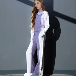 Sale Piger Cut And Sew Træningstøj lilla Træningsdragter Og Sæt