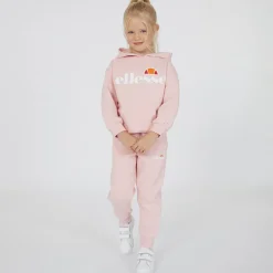 Hot Piger Hoodie og Joggingbukser Sæt med Jessica Logo Rosa Tøj|Træningsdragter Og Sæt
