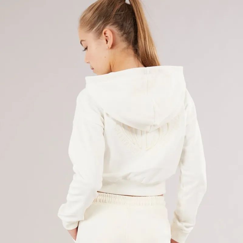 Discount Piger Hættetrøje Cream White Hættetrøjer Og Sweatshirts