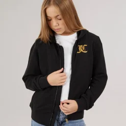Discount Piger Hættetrøjer Sort Hættetrøjer Og Sweatshirts