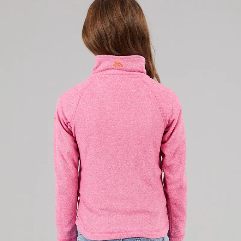Best Piger Meadows 1/2 lynlås fleece lyserød dame Hættetrøjer Og Sweatshirts|Jakker Og Frakker