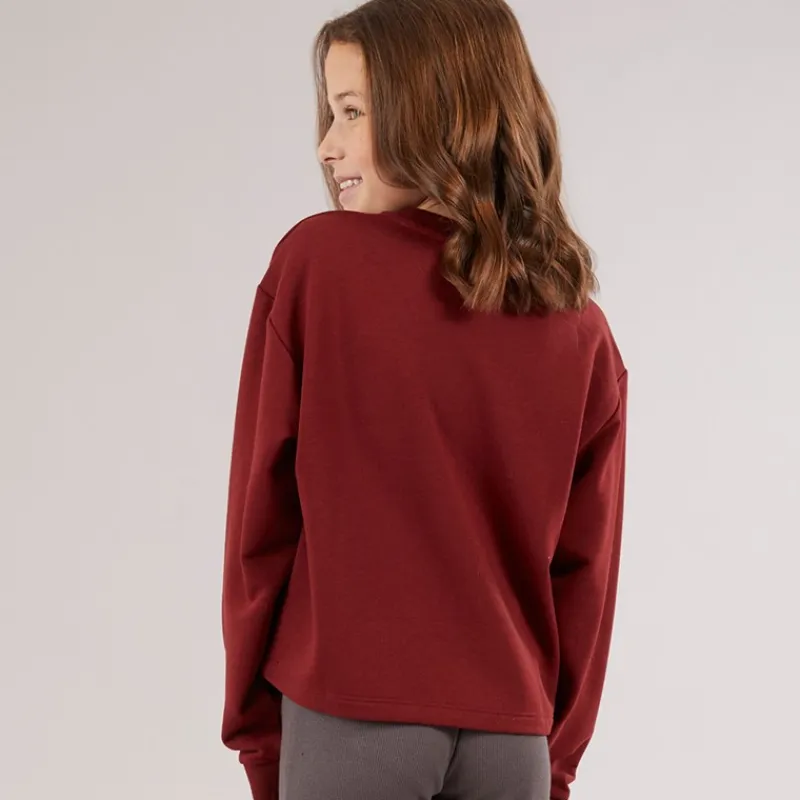 Piger New York Sweatshirt C-12 Syrah/New York/Niagara Falls C-12 Syrah_New York & Niagara Falls Hættetrøjer Og Sweatshirts