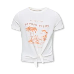 Clearance Piger Rita Shiny Knot T-shirts Overdele Og Veste