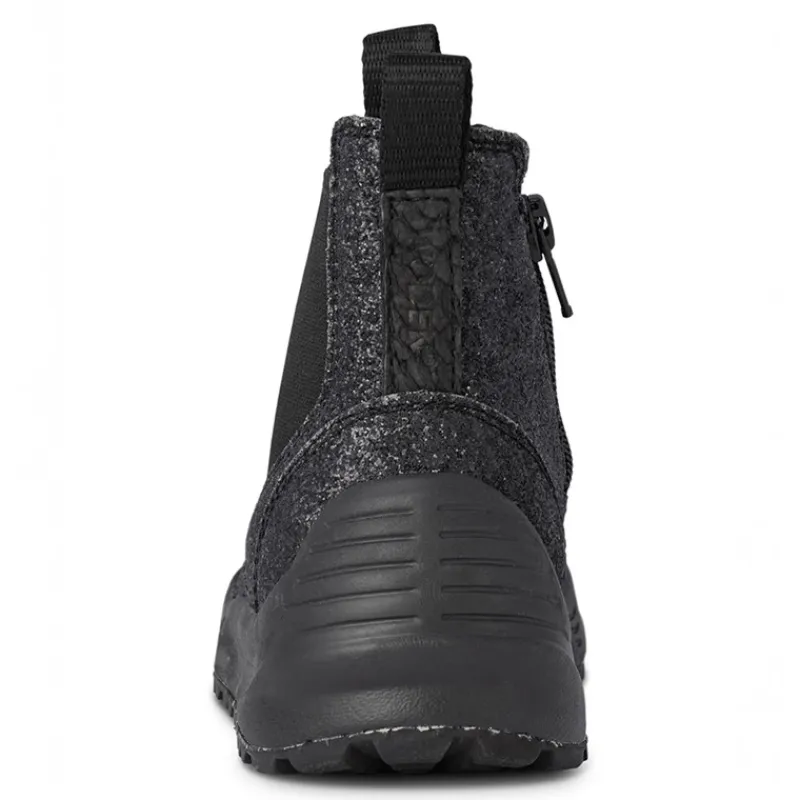 New Piger s Silja Glitter Støvler 020 Black Støvler|Støvler