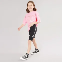 Clearance Piger Sæt Lyserød Shorts|Sæt