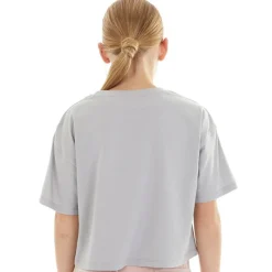 Sale Piger Tonal Boxy T-shirt Sølv Sconce Overdele Og Veste