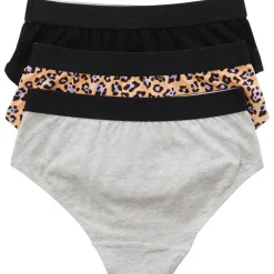 Hot Piger Tre-Pak Mindy Knickers Multi Multipakker|Undertøj Og Sokker