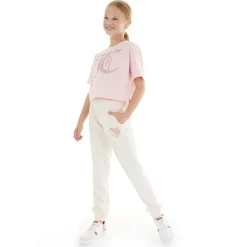 Hot Piger T-shirt med Kvadratisk Pasform Almond Blossom Overdele Og Veste