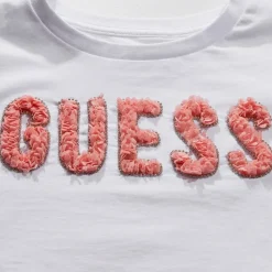 Piger T-shirt Pure White Overdele Og Veste