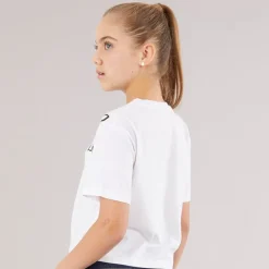 Outlet Piger T-shirt Pure White Overdele Og Veste