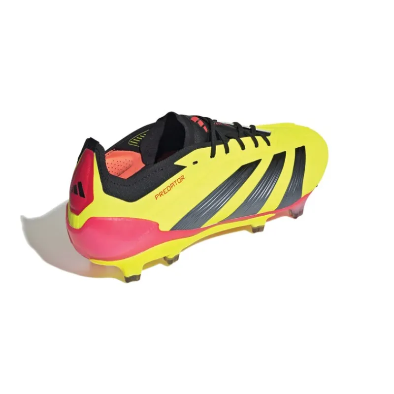 Outlet Predator Elite FG Fast Ground Fodboldstøvler Team Solgul 2/Kerne Sort/Solrød Dame Fodboldstøvler|Fodboldstøvler