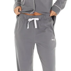 Outlet Pyjamas Angelika Charcoal til kvinder Dame Undertøj, Sokker Og Nattøj·Nattøj