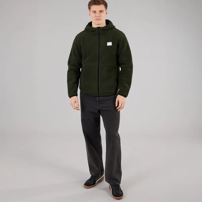 New Resterröds Herre Fleecetøj Grøn Hættetrøjer Og Sweatshirts·Fleecetøj|Træningsdragter Og Joggingbukser·Fleecetøj