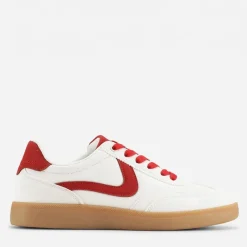 Hot Sko /​Rød White-Red Dame Sko|Sko