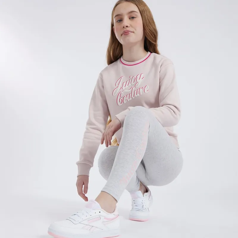 Hot Sæt med Sweatshirt og Leggings til Piger Jordbær Creme Sæt|Træningsdragter Og Sæt