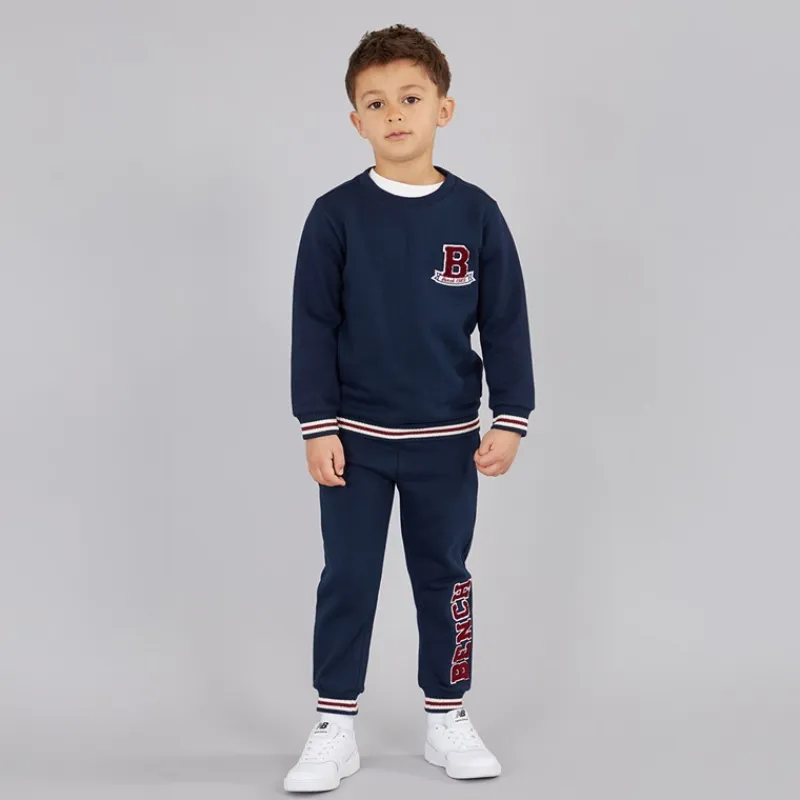 Best Sæt med Sweatshorter og Joggingbukser til Drenge Marineblå Træningsdragter