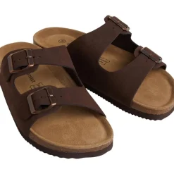 Online Toesandaler Mørkebrun Dame Klip-Klapper Og Sandaler|Klip-Klapper Og Sandaler