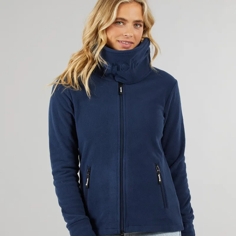 Best Træningsjakke i Microfleece med Hætte Blå til Kvinder Dame Jakker Og Frakker·Fleecetøj|Hættetrøjer Og Sweatshirts·Fleecetøj